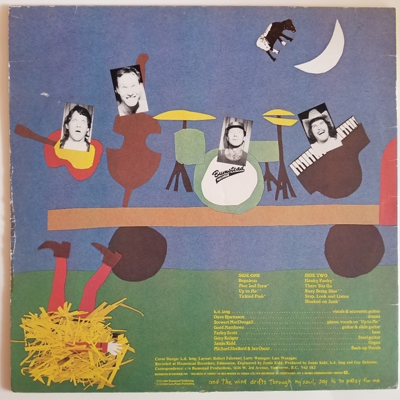 K.D. Lang and the Reclines A Truly Western Exp. Vinyl LP ⏺3/$40+Free Shipping!🚚 - Picture 7 of 8